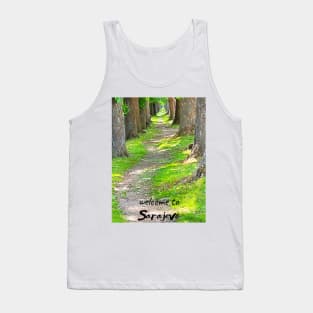 Sarajevo big alley summer spring Tank Top